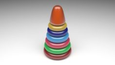 Pyramid toy 3D Model