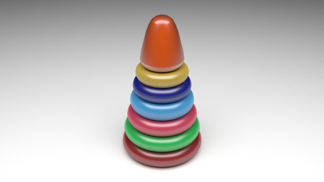 Pyramid toy 3D Model