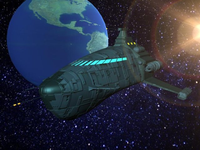 STAR FRIGATE 3D Model