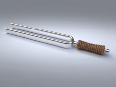 Tuning fork Free 3D Model
