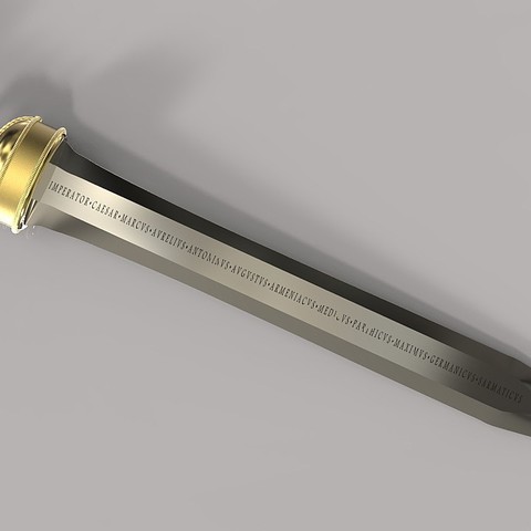 Gladius functional 3D Print Model