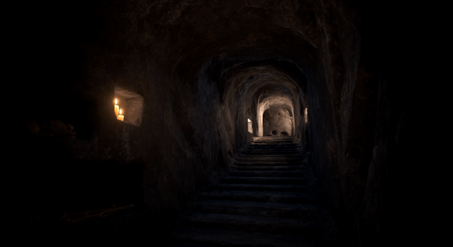 Ancient Catacombs 3D Model