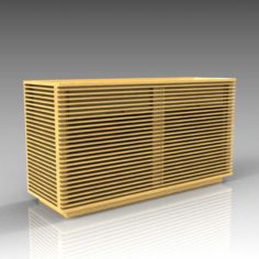 Line credenza small 3D Model