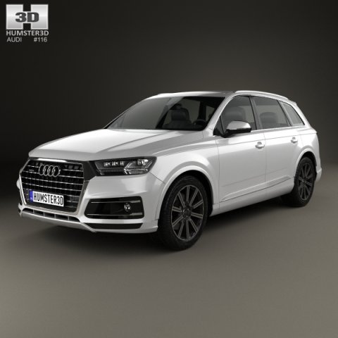 Audi Q7 2016 3D Model