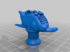Taco Cat Trophy 3D Print Model