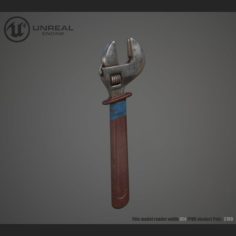 Wrench 3D model 3D Model