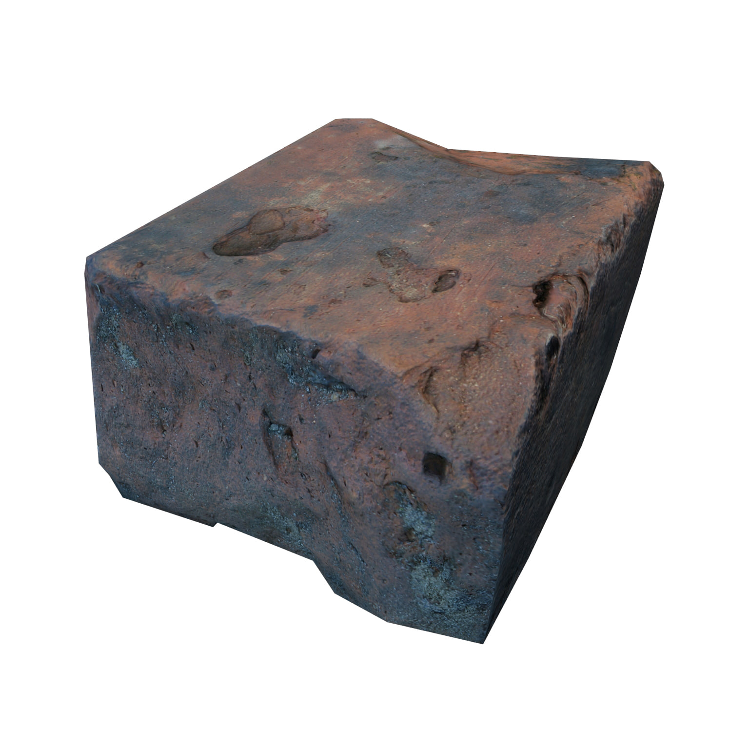 burnt brick 3D Model