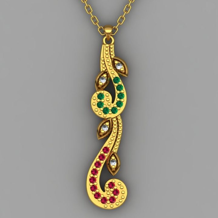 Necklace pendant 3D Model