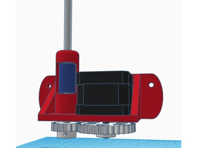 NEMA 17 Multiplier – Mount 3D Print Model