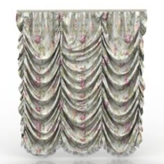 Curtain 3D Model