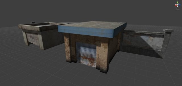 Garage pack 3D Model