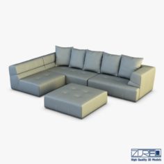 Mercury sofa 3D Model