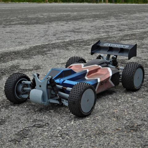 Fully 3D-printable 1/10 4wd buggy 3D Print Model