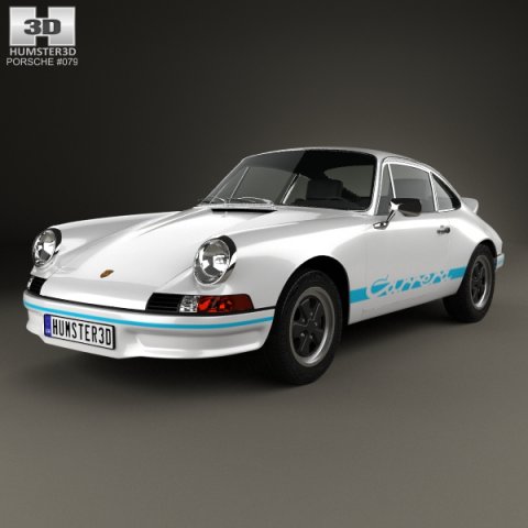 Porsche 911 Carrera RS Sport 911 1972 3D Model