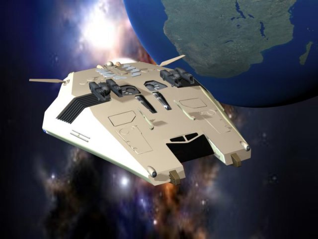 SPACESHIP 3D Model