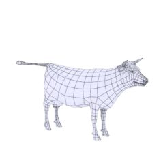 3D Cow 3d 3D Model