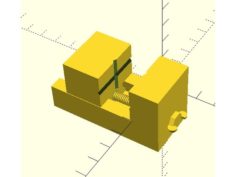 Simple Vise 3D Print Model
