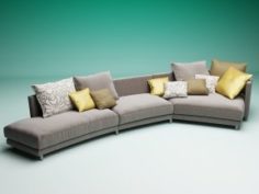 Onda Modular Sofa 3D Model