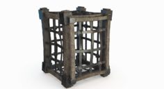 Cage medieval 3D model 3D Model