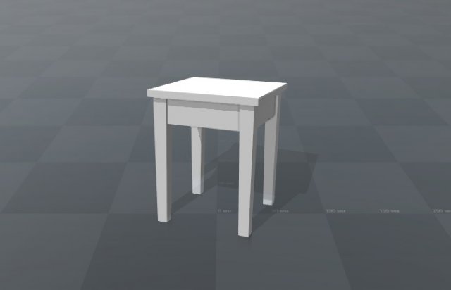 Stool 3D Model