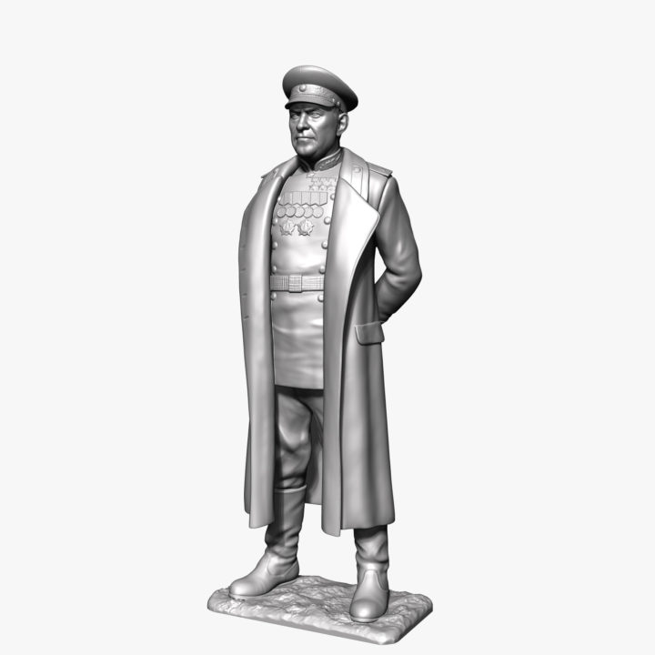 Georgy Zhukov ( Soviet marshal) model 3D Model