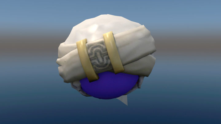 Turban model 3D Model