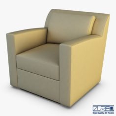 Entrada lounge chair 3D Model