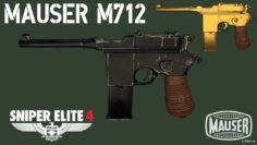 Mauser M-712 3D Model
