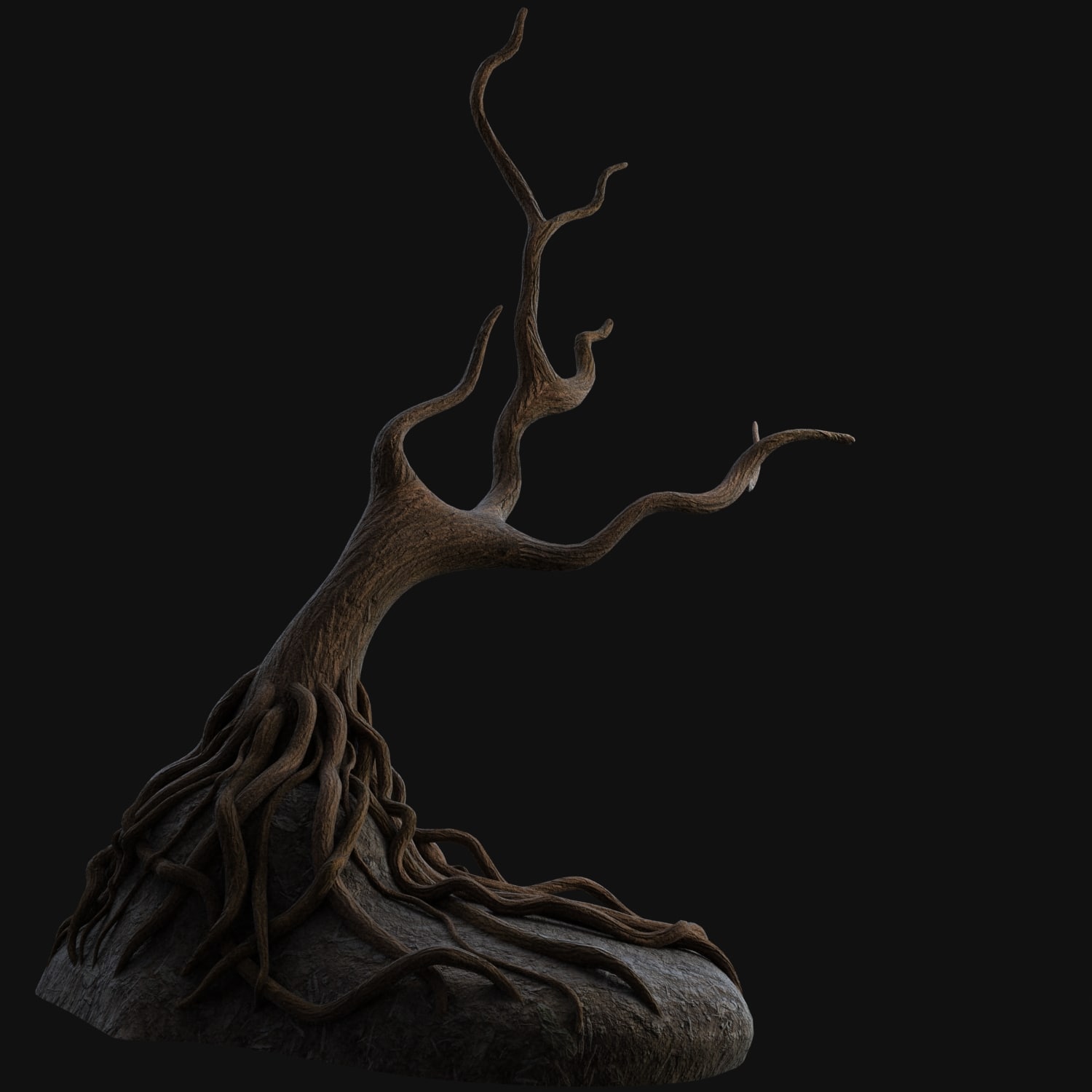 Old tree 3D 3D Model