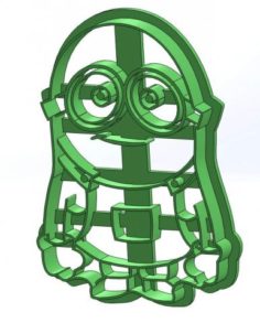 Minions 3d print cookie cutters model 3D Model