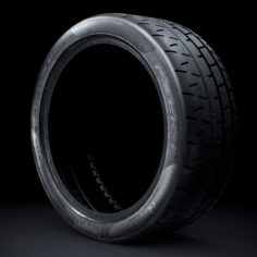 Pirelli Trofeo R with 3D sidewall 3D Model