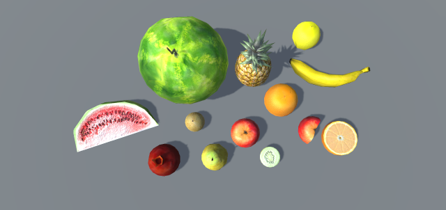 Fruits 3D Model