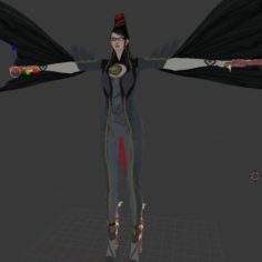 Bayonetta						 Free 3D Model