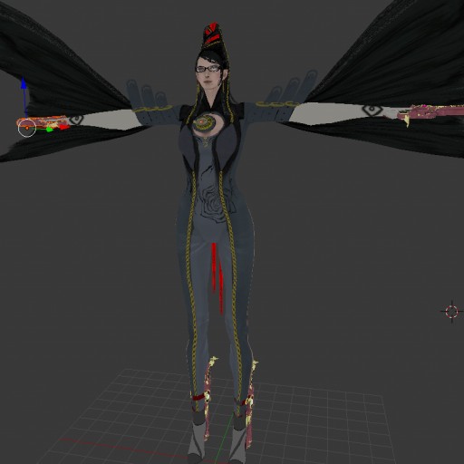 Bayonetta 3 Default Earrings - Cosplay Digital 3DModel 3D model 3D  printable