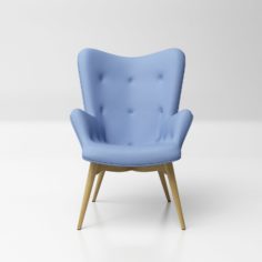 Grant Featherston Contour Lounge Chair 3D model 3D Model