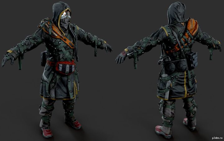 Terrorist 2 3D Model