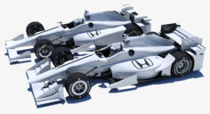 3D Indycar Honda 2016-2017 model 3D Model