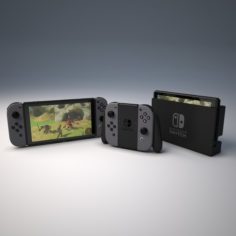 Nintendo Swtich 3D Model
