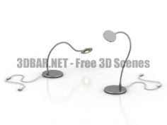 Rendl Light Studio Catch Desk Lamp 3D Collection