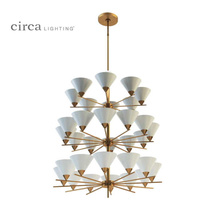 Cleo Three-Tier Chandelier 3D Model