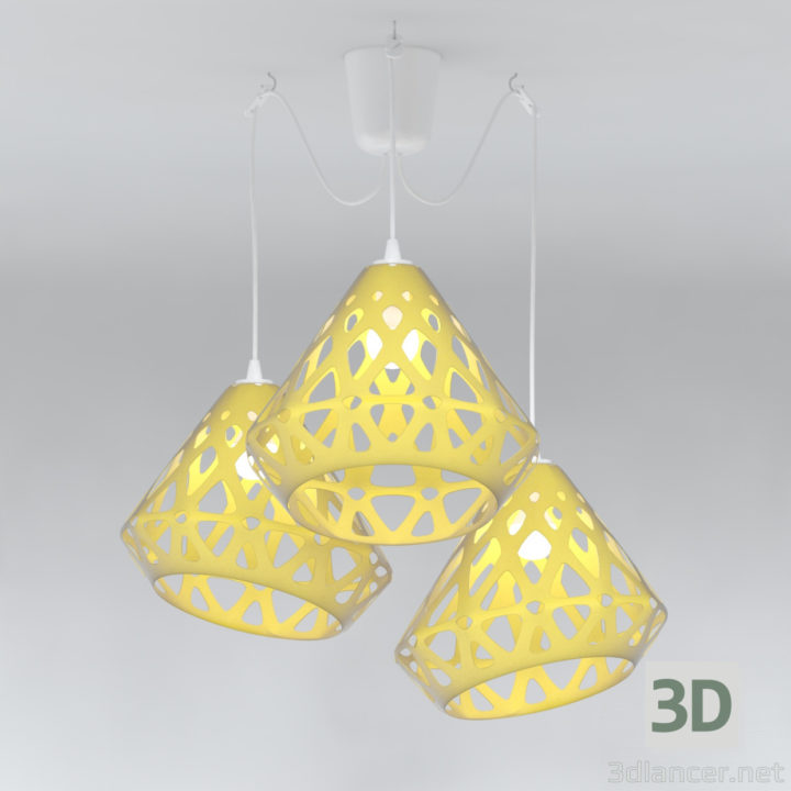 3D-Model 
ZAHA Chandelier LIGHT