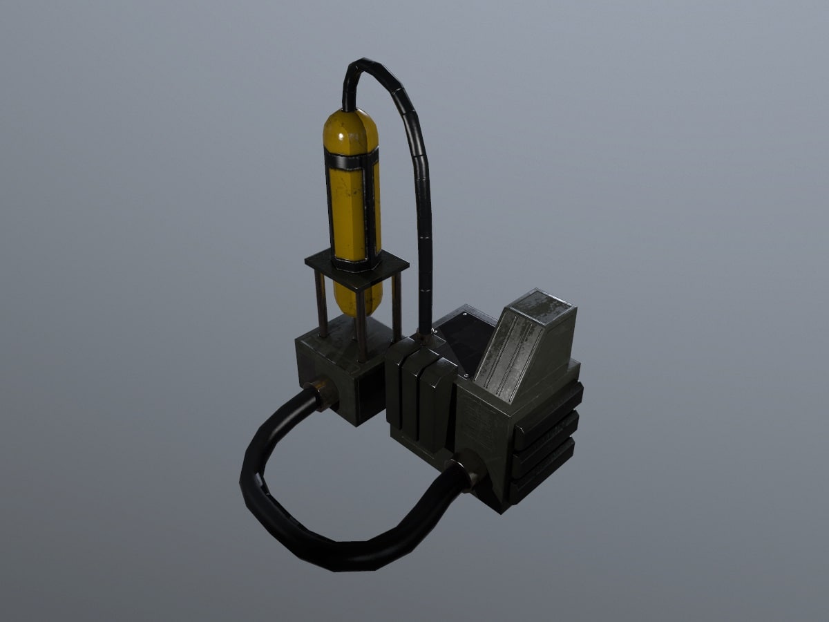 3D Sci-Fi Asset 04 model 3D Model