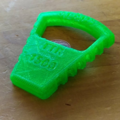 Bottle opener Ping Pong TTR 1200 – 1500 3D Print Model