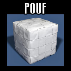 3D Pouf (06) 3D Model