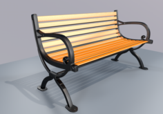 Garden chair 3D Model