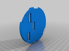 Unifi AC LR custom backpalte 3D Print Model