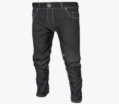 3D Black Jeans Pants model 3D Model