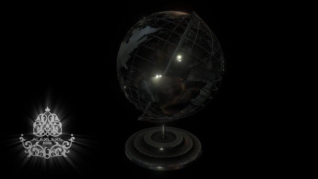 Globe 3D Model