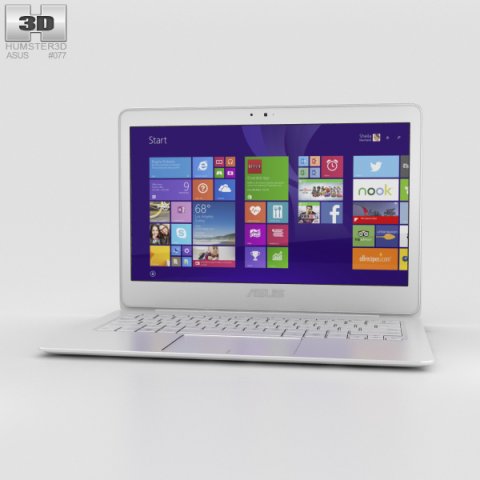 Asus Zenbook UX305 Ceramic Alloy 3D Model