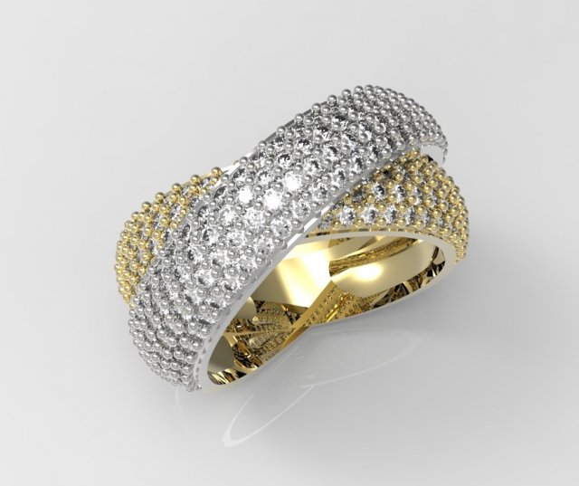 Cross ring 3D Model